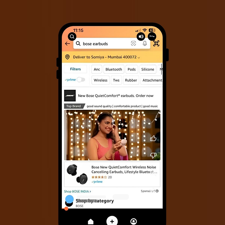Sparkle Search UI