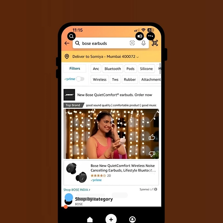 Sparkle Search UI
