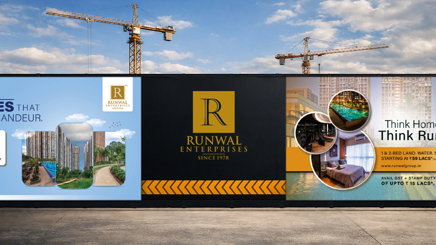 Runwal Site Hoarding