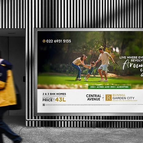Runwal Outdoor Ad